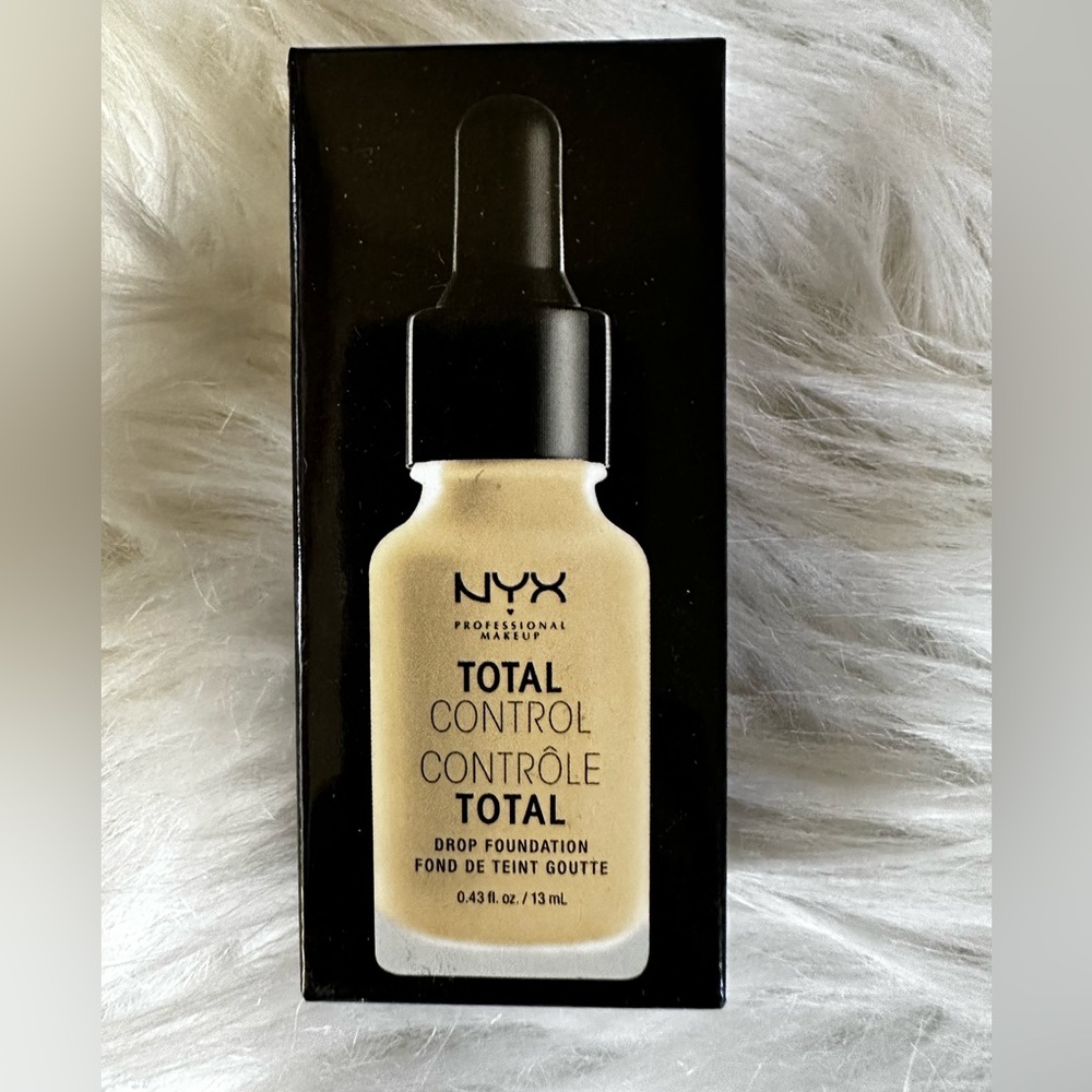 NIB‎ New NYX Total Control Drop Foundation - Cream